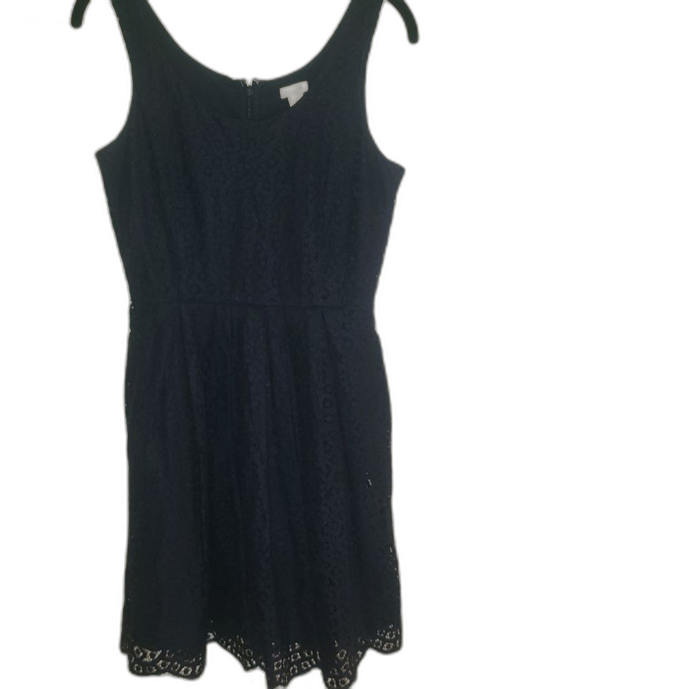 J. Crew Navy Lace Dress - Size 4